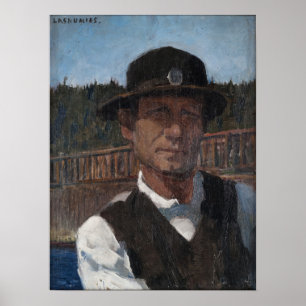 Gallen-Kallela - Nedstigning Poster