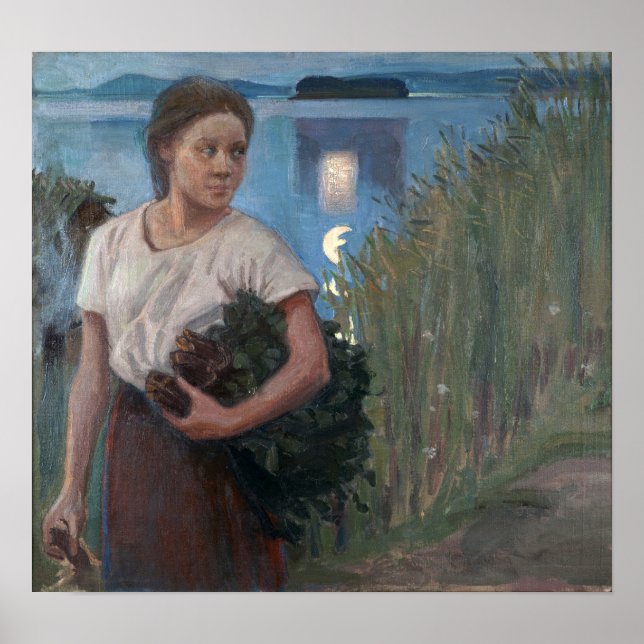 Gallen-Kallela - Sauna Poster (Framsidan)