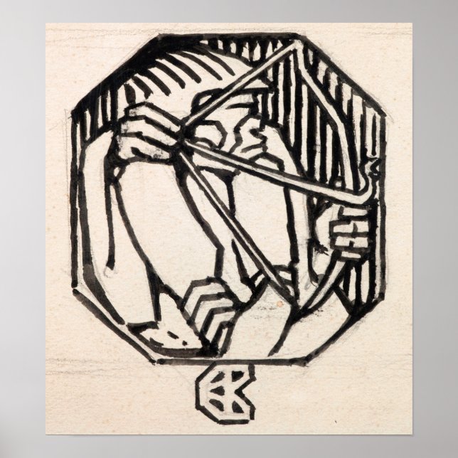 Gallen-Kallela - slutet på poesi Poster (Framsidan)