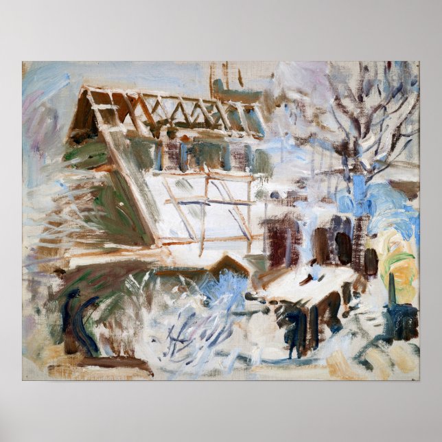 Gallen-Kallela - Tarvusta's Atteller Poster (Framsidan)