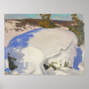 Gallen-Kallela - vinterlandskap Poster