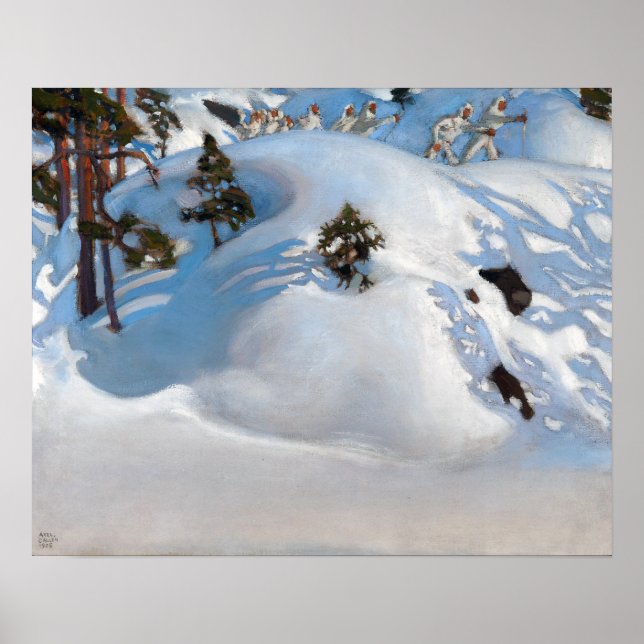 Gallen-Kallela - Vision 1905, februari Poster (Framsidan)