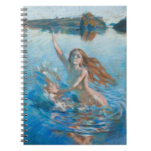 Gallen-Kallelas bärbara Aino Anteckningsbok Med Spiral