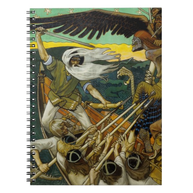 Gallen-Kallelas bärbara "Defence"-dator Anteckningsbok (Framsidan)