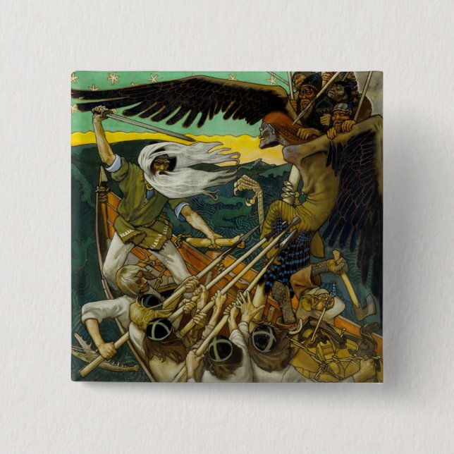 Gallen-Kallelas "Defence"-knapp Knapp (Framsida)