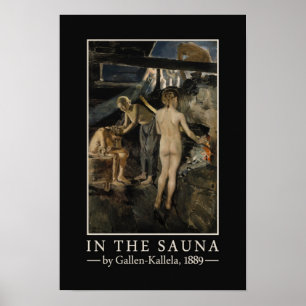 Gallen-Kallelas poster Sauna