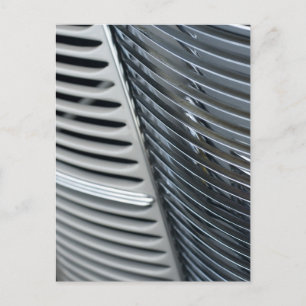 Galler av krom från antika bilar vykort