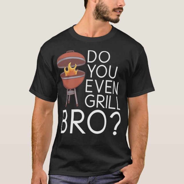 Galler du brogrill, grill bakning? t shirt (Framsida)