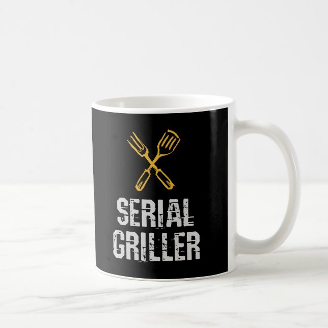 Galler för seriellt grill-huvud för handgrepp på b kaffemugg (Höger)
