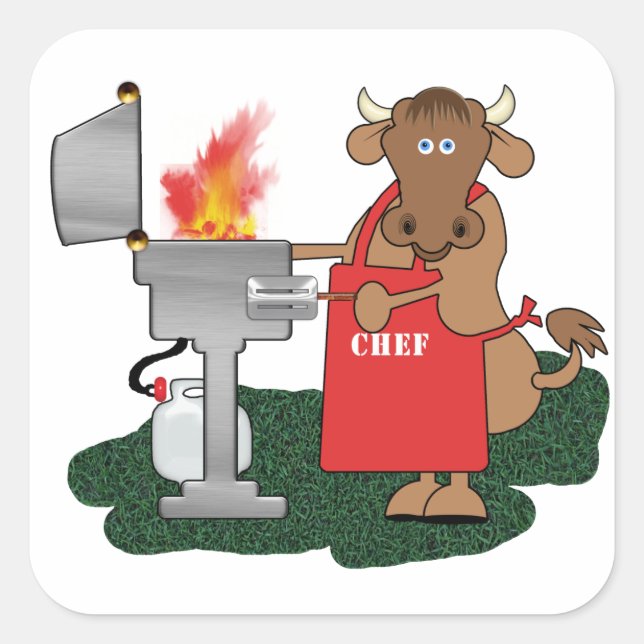 Galler Fyrkantigt Klistermärke (Framsida)