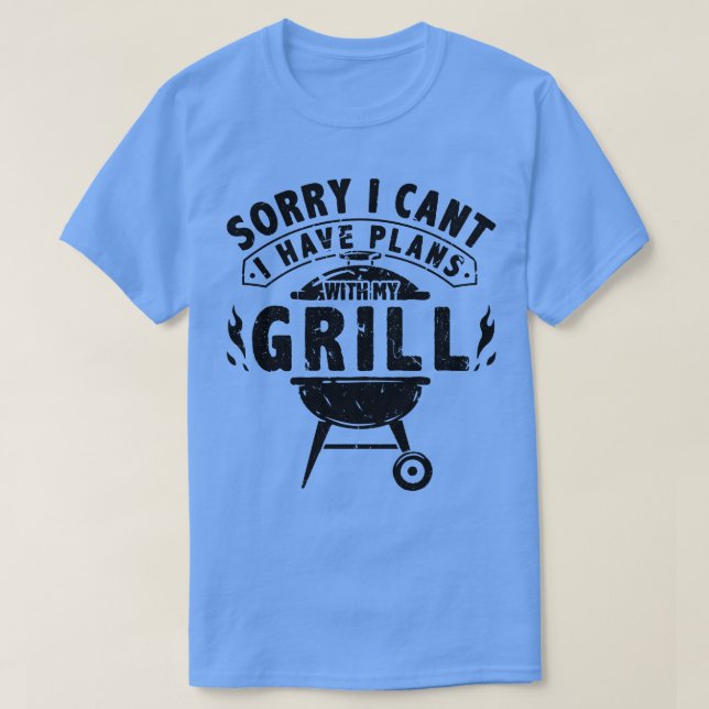 Galler, huvud-BBQ-utfyllning T Shirt (Design framsida)