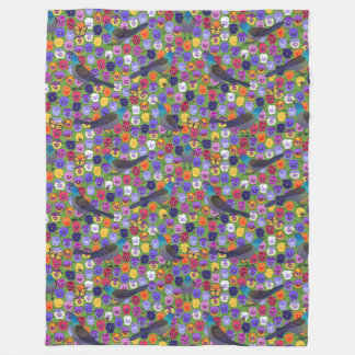 galler och pannor fleecefilt