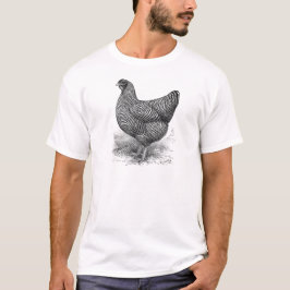 gallerförsedd plymouth stenhöna t-shirt