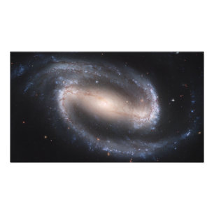Gallerförsedd spiral galax NGC 1300 Fototryck