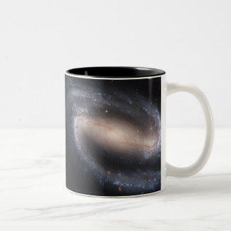 Gallerförsedd spiral galax NGC 1300 Två-Tonad Mugg
