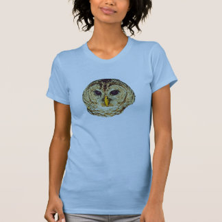 Gallerförsedd ugglatanktop t shirt
