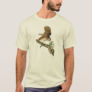 Gallerförsedda ugglaJohn James Audubon fåglar av T Shirt
