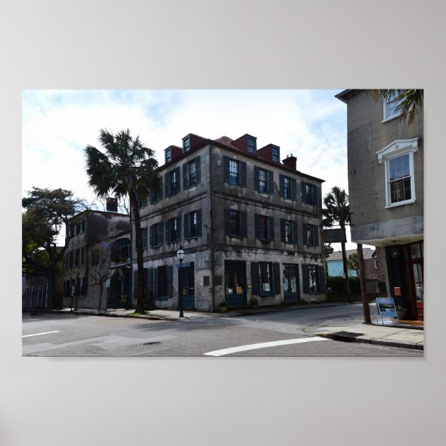 Galleri för Charleston-Fransk, kvartal, versaler Poster (Framsidan)