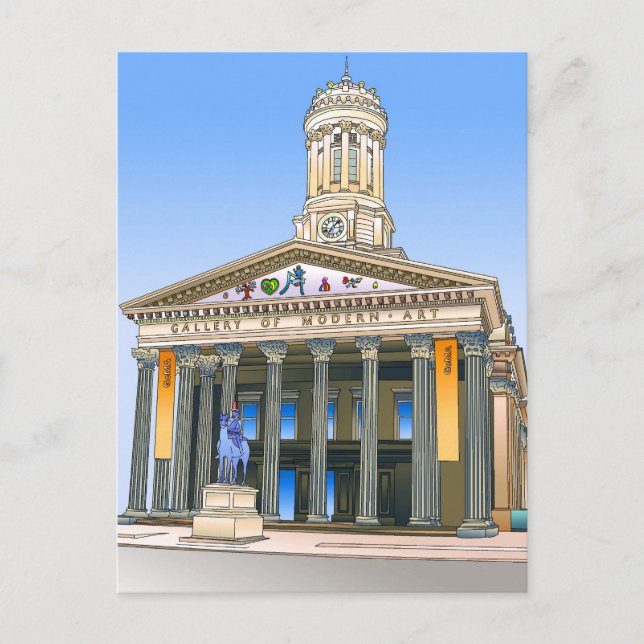 Galleri för modern konst vykort (Framsida)