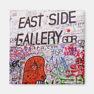 Galleri för östlig sida, Berlin vägg, grafitti Magnet
