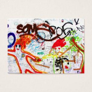 Galleri för östlig sida, Berlin vägg, grafitti  Visitkort