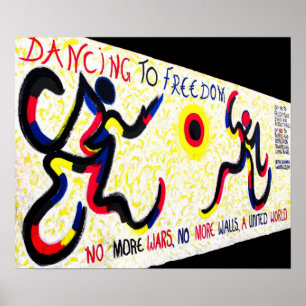 Galleri för östlig sida, Berlin vägg som dansar Poster