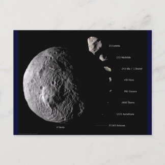 Galleri för Vesta och Asteroid Vykort