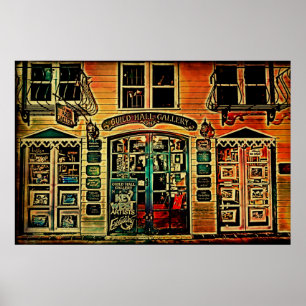 Galleri i nyckel Väster (Deco Design) Poster