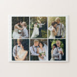 Galleri med 6-Personligers foto Pussel<br><div class="desc">Galleri med 6 Personligers fotodesign. Använda dina favoritfoton för att göra en vacker keepy för dig själv eller en speciell gåva till en vän eller familjemedlem.</div>