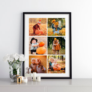 Galleri med 6-Personligers foton Poster