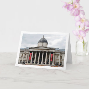 Galleri på Trafalgar Square, London Kort