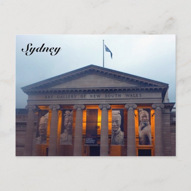 galleri sydney vykort (Framsida)