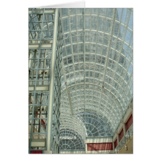 Galleria i solljus hälsningskort