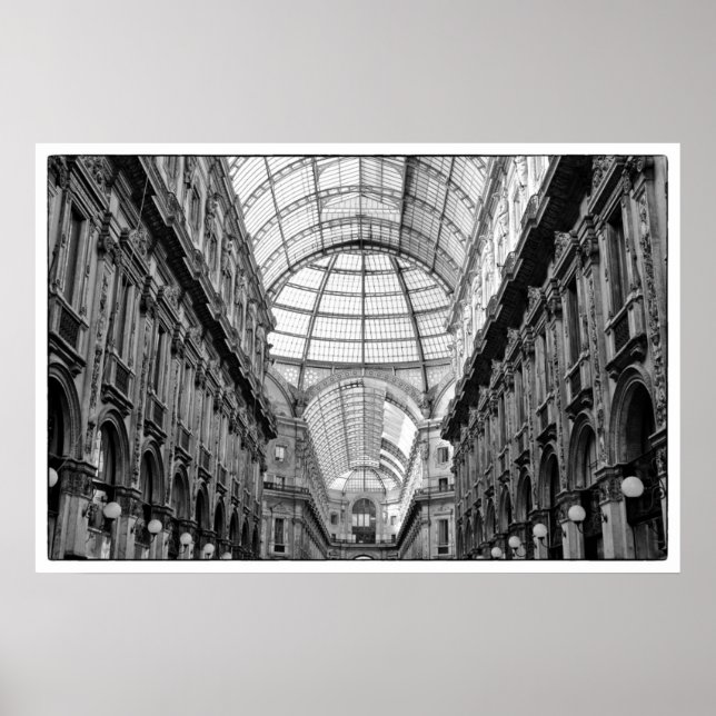 Galleria Milano Poster (Framsidan)