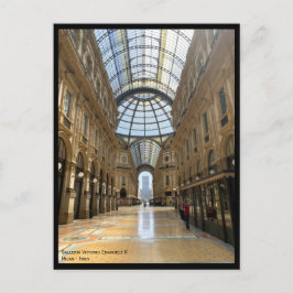 Galleria Vittorio Emanuele arcade - Milano, Italie Vykort
