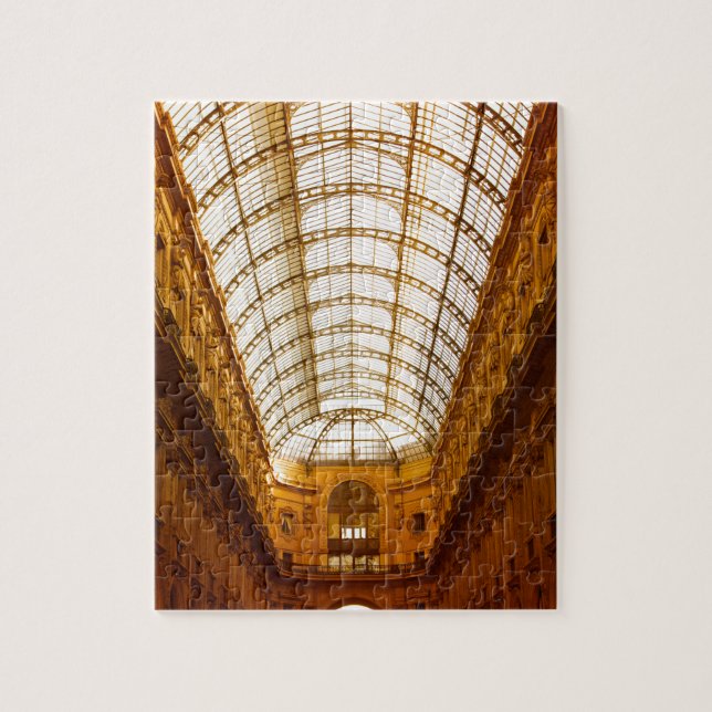 Galleria Vittorio Emanuele II i Milano Pussel (Vertikal)
