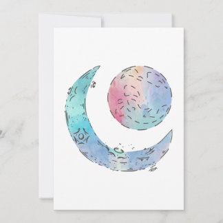 Galleriavfall i sol och Måne Inbjudningar