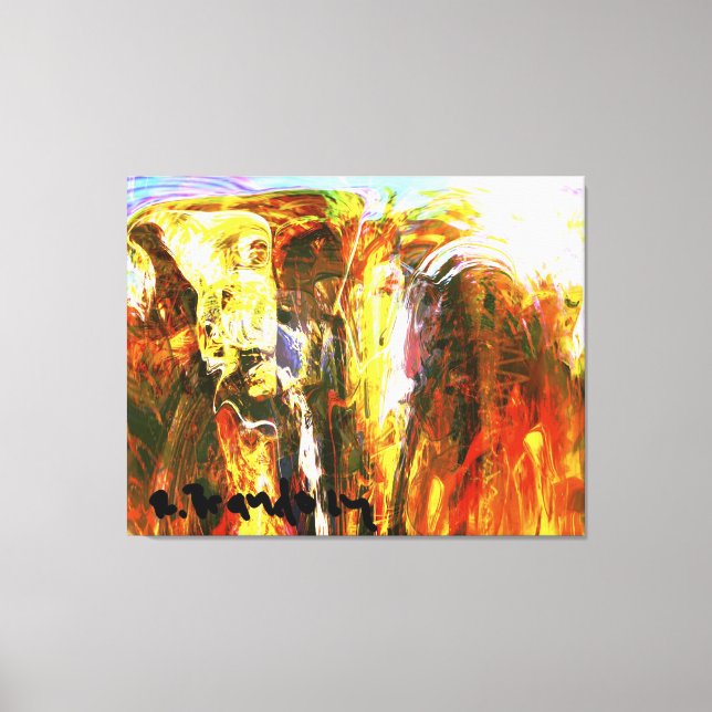 Galleriet för "Akashic Records Librarian" hade en  Canvastryck (Framsida)