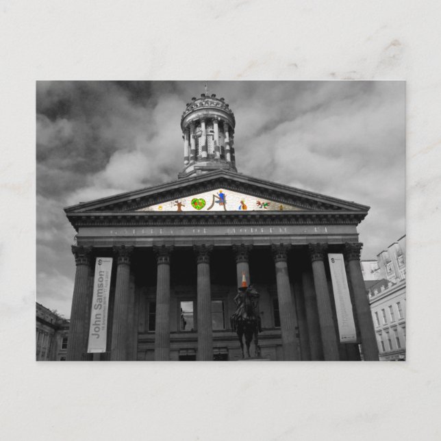 Galleriet för modern konst, Glasgow, Skottland vyk Vykort (Framsida)