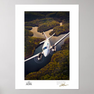 Galleriet kung Luft över Vatten Poster