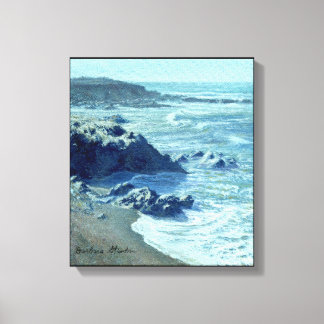 Galleriet "Rocky Shoreline" Wrapped Canvas Skriv u