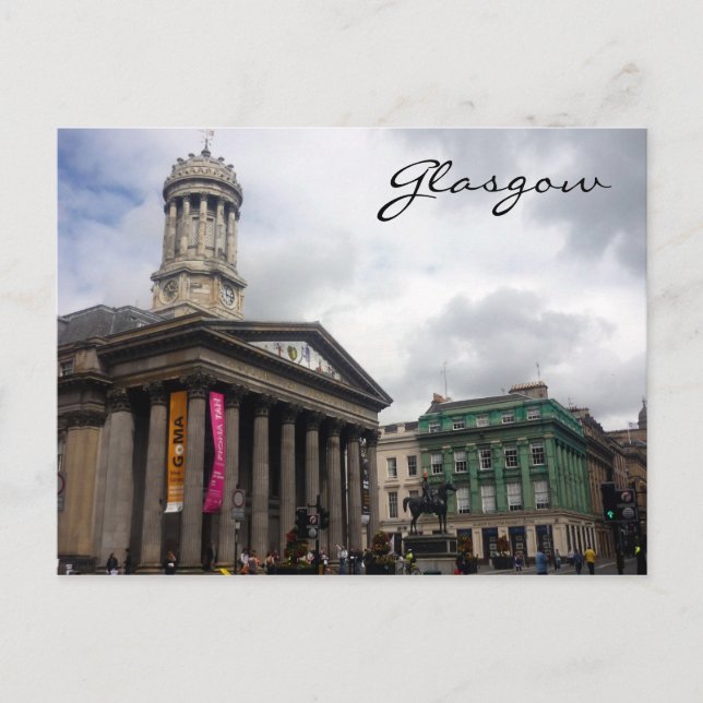 gallerimodern konst glasgow vykort (Framsida)