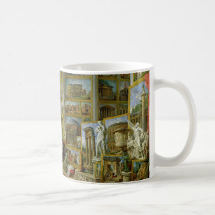 Gallerit av beskådar av forntida Rome, 1758 Kaffemugg