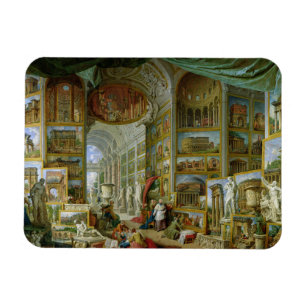 Gallerit av beskådar av forntida Rome, 1758 Magnet