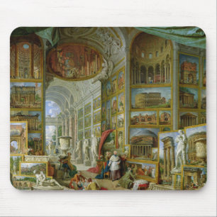 Gallerit av beskådar av forntida Rome, 1758 Musmatta
