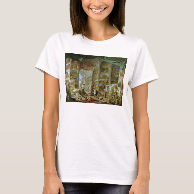 Gallerit av beskådar av forntida Rome, 1758 Tee Shirt (Framsida)