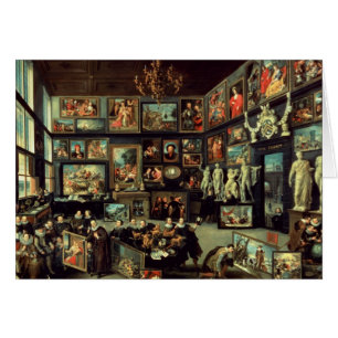 Gallerit av Cornelis skåpbil der Geest Hälsningskort