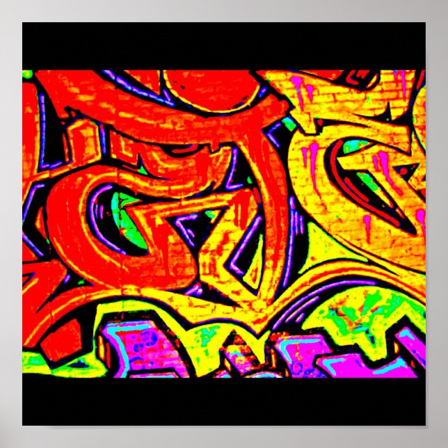 Gallery för poster-Abstrakt/Misc-Graffiti 4 Poster (Framsidan)