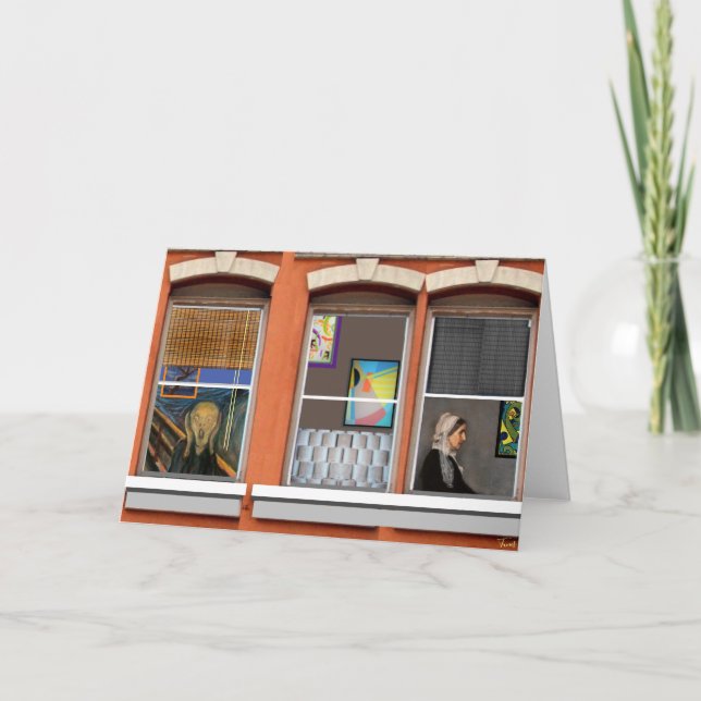 "'Gallery på översta Golv'" Kort (Framsida)