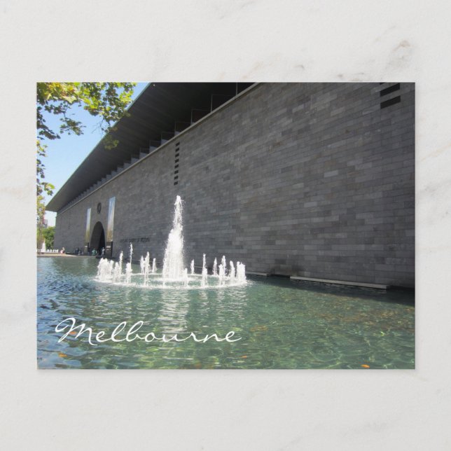 Gallery victoria fontän vykort (Framsida)